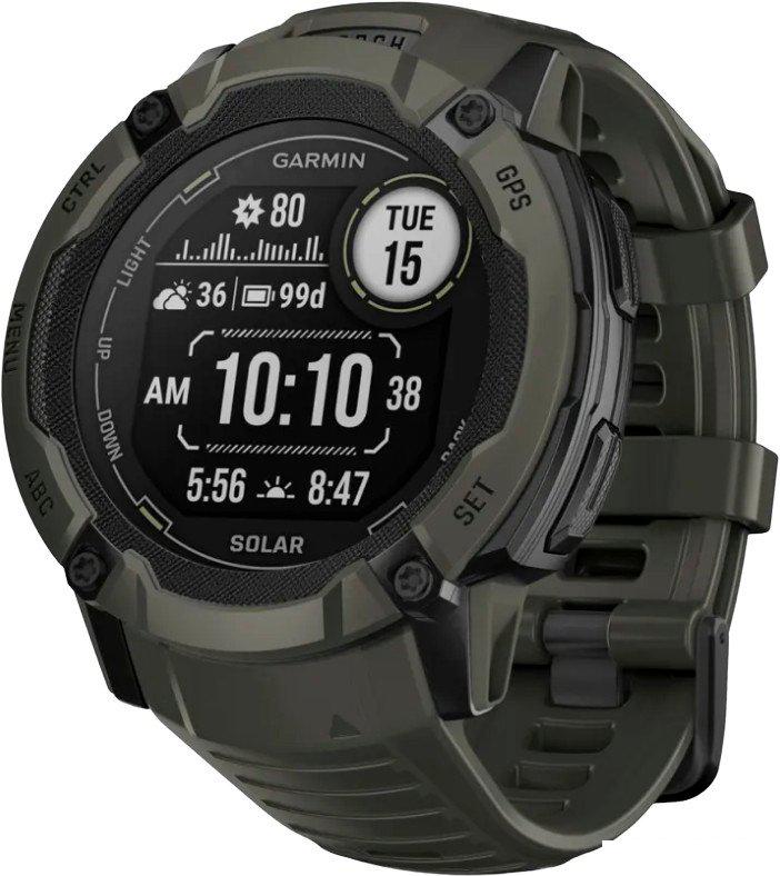 Умные часы Garmin Instinct 2x Solar (мох)- фото