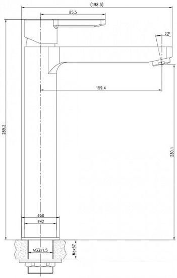 Смеситель IDDIS Sena SENSB01i01- фото4