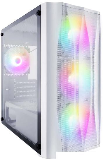 Корпус 1stPlayer Firebase X3-M-WH-4F1-W- фото