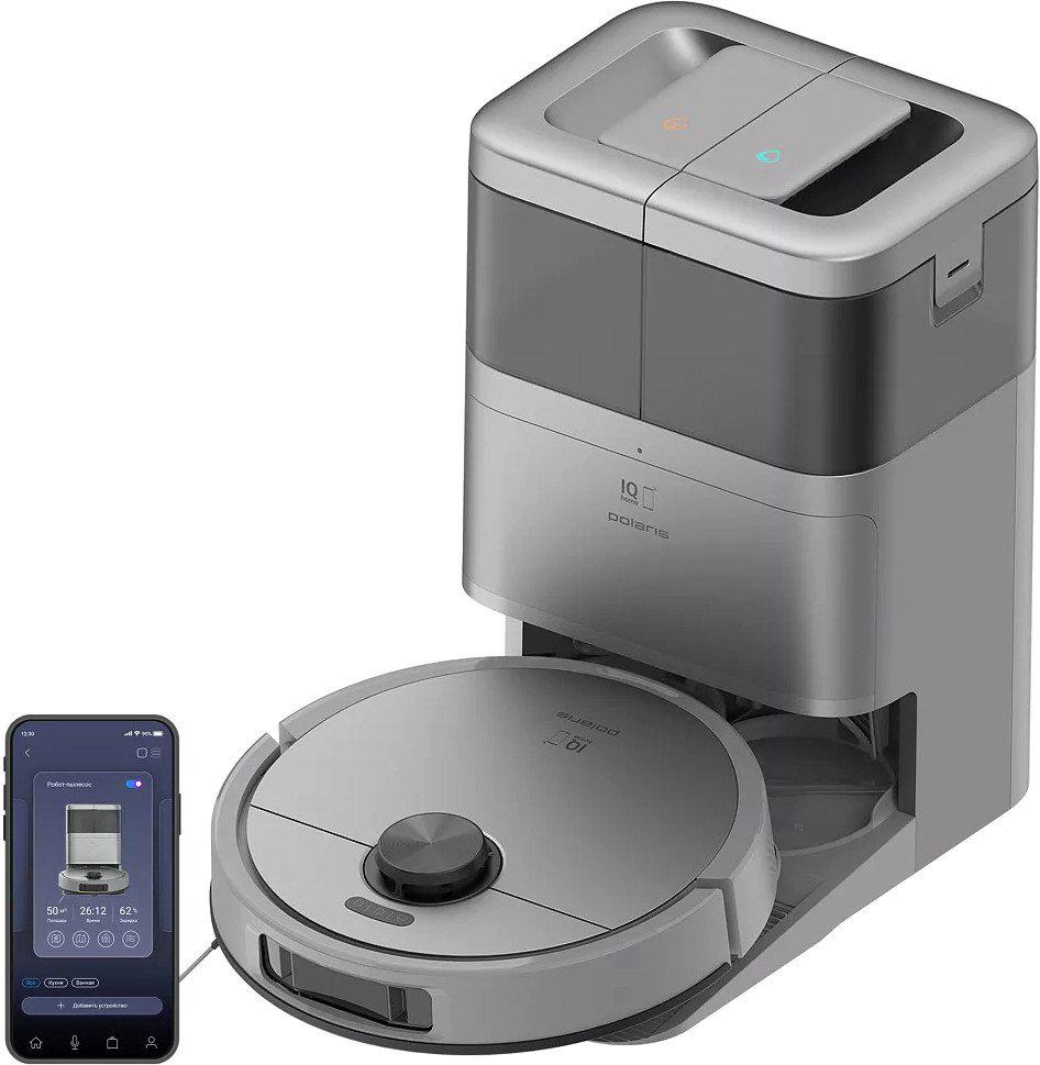 Робот-пылесос Polaris PVCRAC 7290 WIFI IQ Home (графит)