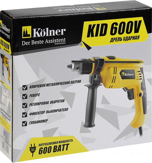 Ударная дрель Kolner KID 600V- фото2