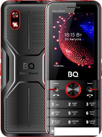 Кнопочный телефон BQ-Mobile BQ-2842 Disco Boom (красный)- фото