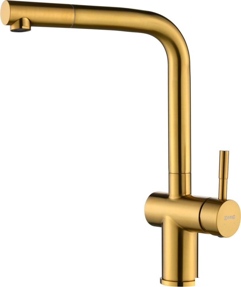 Смеситель ZorG Titan Premium PVD (gold)- фото