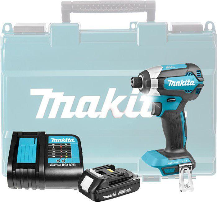 Винтоверт Makita DTD153SY (с 1-им АКБ, кейс)- фото