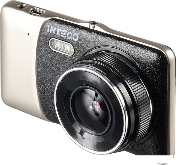 Автомобильный видеорегистратор Intego VX-395DUAL- фото