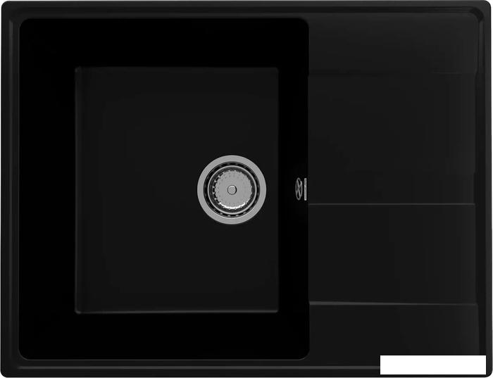 Кухонная мойка Ulgran Quartz Prima 650-07 (уголь)