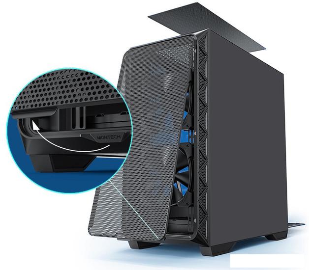Корпус Montech AIR 903 Base (черный)- фото2