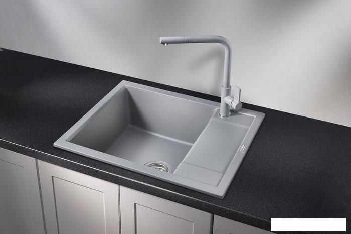 Кухонная мойка Granula GR-6002 (алюминиум)- фото2
