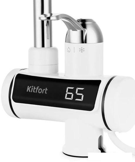 Проточный электрический водонагреватель-кран Kitfort KT-4026- фото3