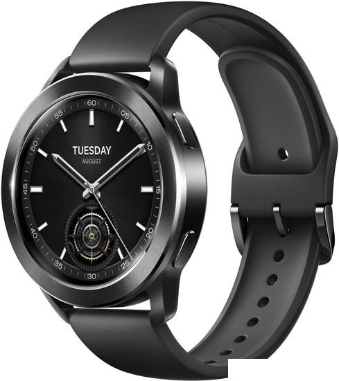 Умные часы Xiaomi Watch S3 M2323W1 (черный, международная версия)- фото