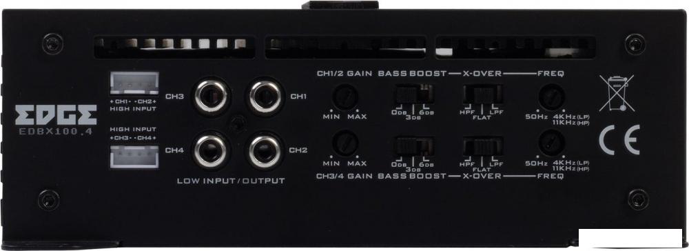 Автомобильный усилитель EDGE EDBX100.4-E1- фото4