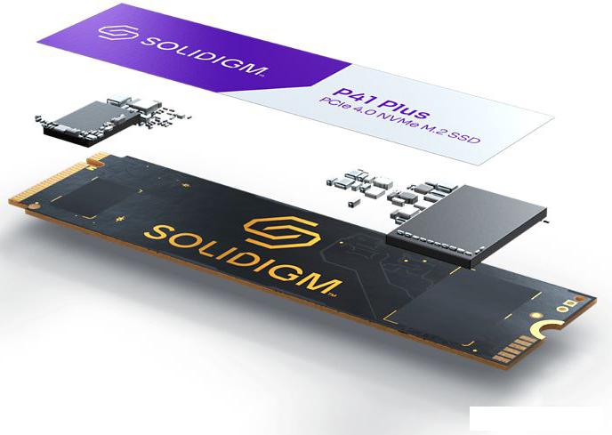 SSD Solidigm P41 Plus 512GB SSDPFKNU512GZX1- фото2