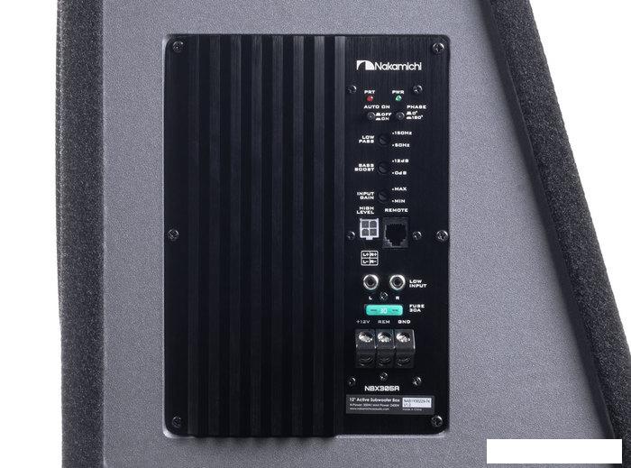 Корпусной активный сабвуфер Nakamichi NBX305A- фото3