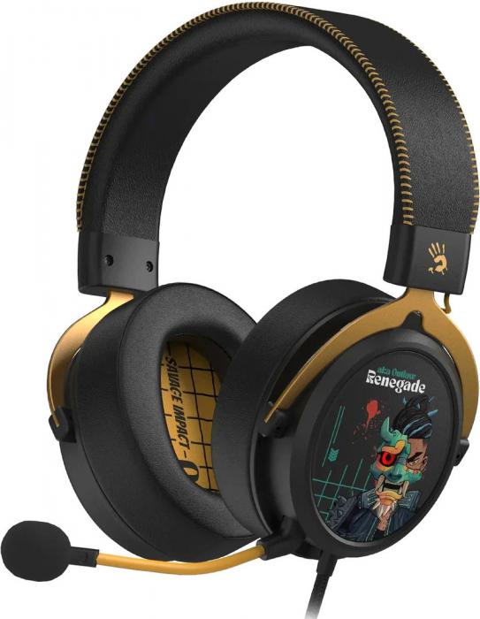 Наушники A4Tech Bloody M595 Renegade (черный)- фото
