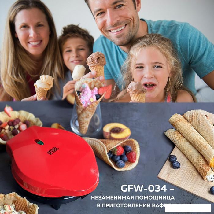 Вафельница GFgril GFW-034- фото3