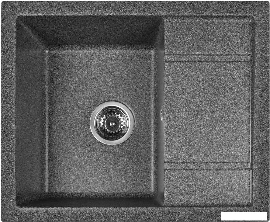 Кухонная мойка Gerhans В19 (графит)