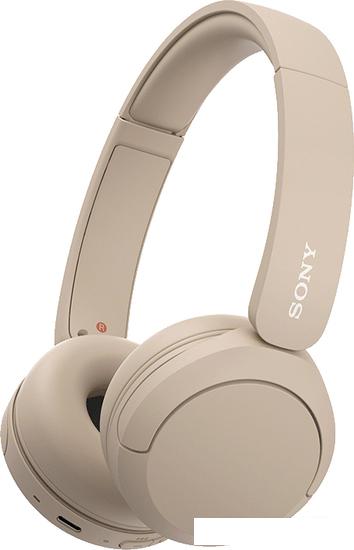Наушники Sony WH-CH520 (бежевый)- фото