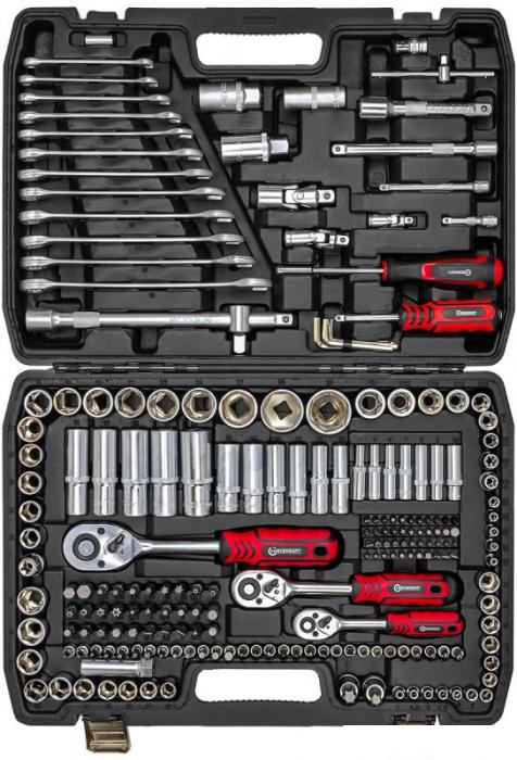 Универсальный набор инструментов ForceKraft FK-38841 TQ (216 предметов)- фото