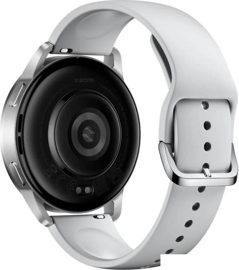 Умные часы Xiaomi Watch S3 M2323W1 (серебристый/серый, международная версия)- фото4