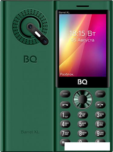 Кнопочный телефон BQ BQ-2832 Barrel XL (зеленый)- фото