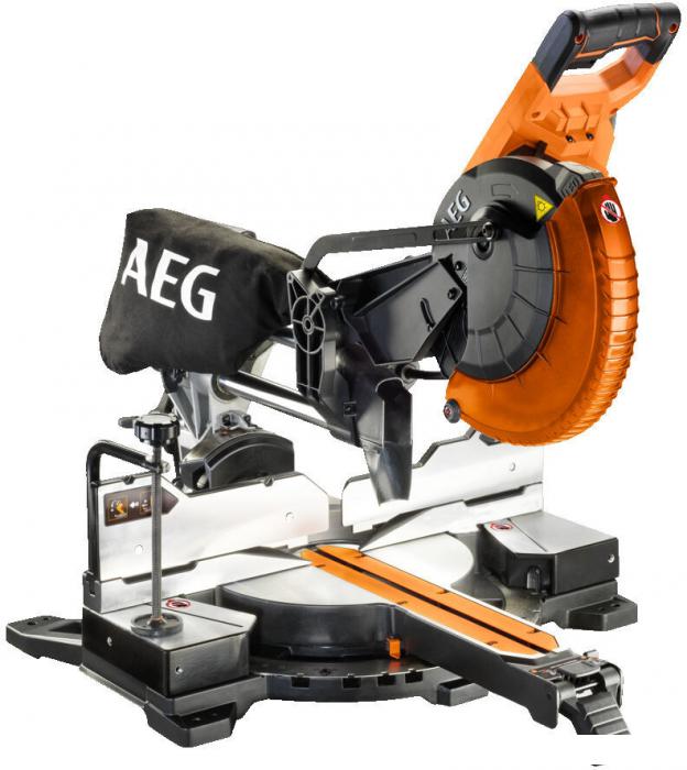 Торцовочная пила AEG Powertools PS254DBE- фото