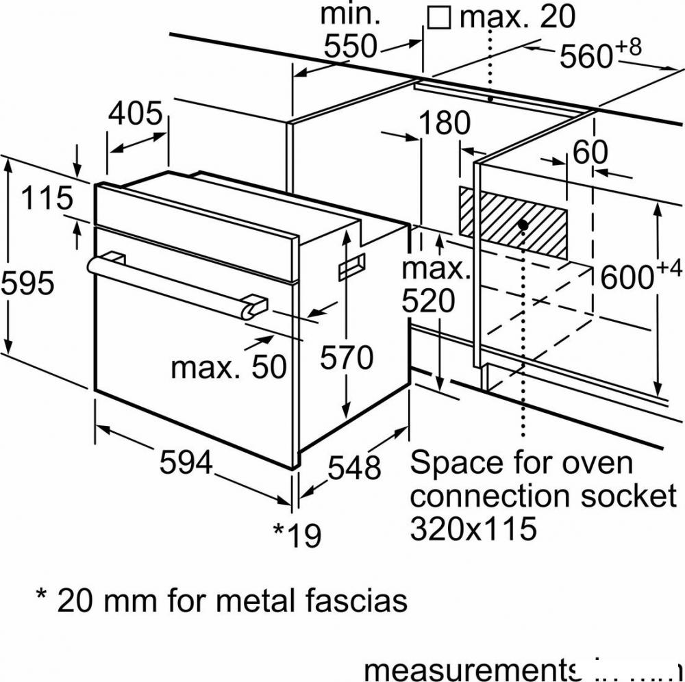 Электрический духовой шкаф Bosch Serie 6 HBJ558YS3Q- фото3