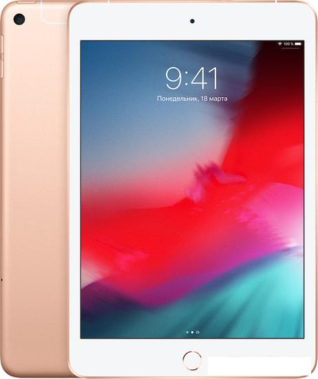 Планшет Apple iPad mini 2019 64GB LTE MUX72 (золотой)- фото