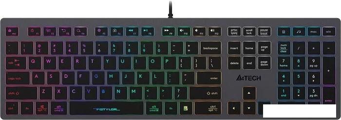 Клавиатура A4Tech Fstyler FX60H (неоновая подсветка)