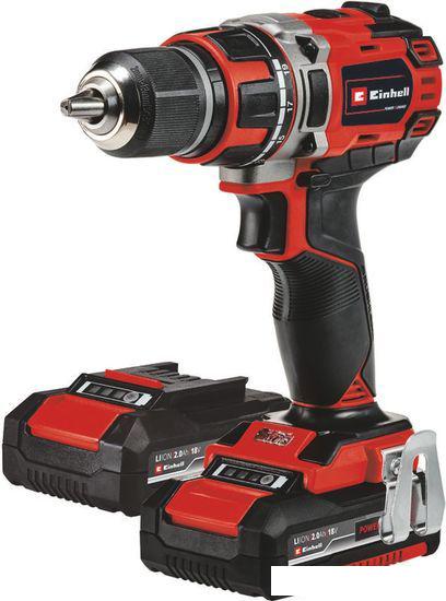 Дрель-шуруповерт Einhell TE-CD 18/50 Li BL 4513896 (с 2-мя АКБ, кейс)- фото2