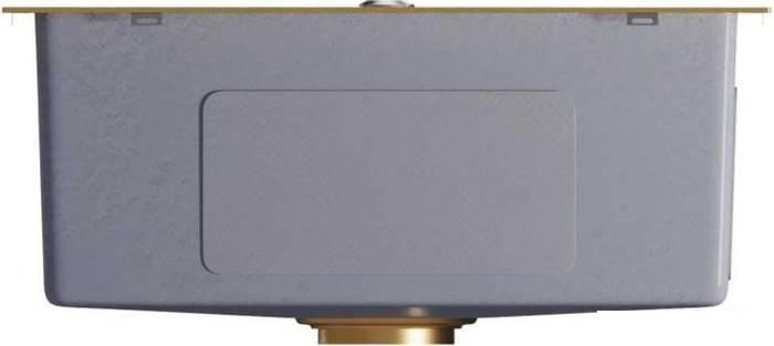 Кухонная мойка Mixline Pro 550548 (золото, с сифоном)- фото3