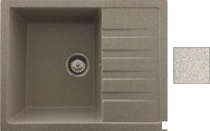 Кухонная мойка БелЭворс Vega (темно-бежевый)- фото