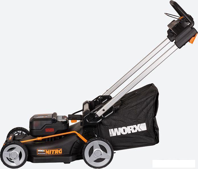Газонокосилка Worx WG748E- фото
