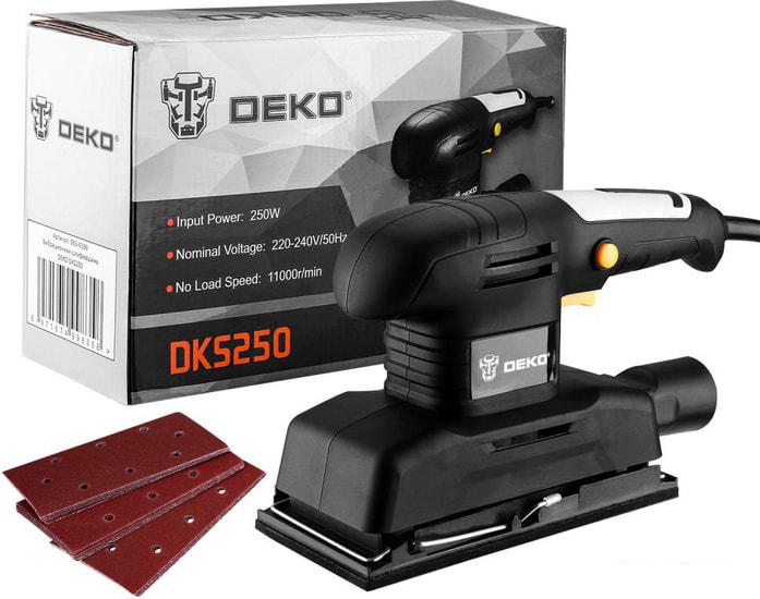 Виброшлифмашина Deko DKS250- фото