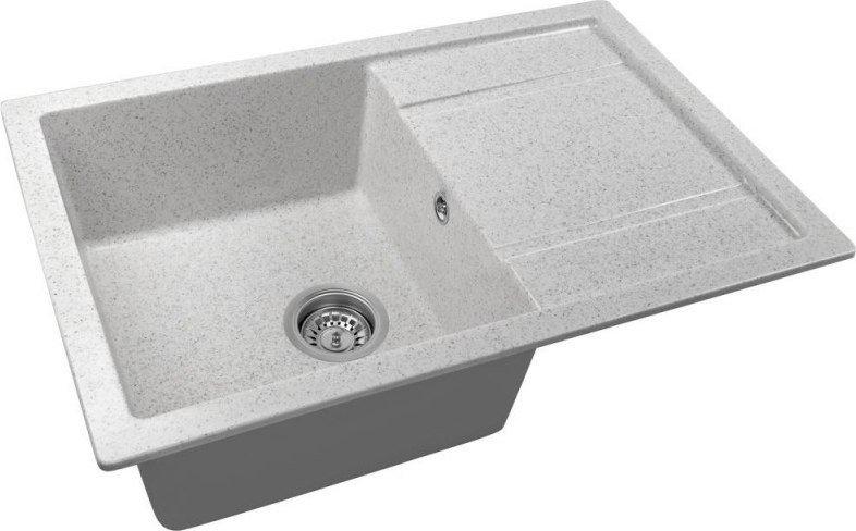 Кухонная мойка Saniteco Fama (серый с сифоном)- фото2