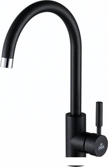 Смеситель Paulmark Holstein Ho212063-418 (черный металлик)- фото