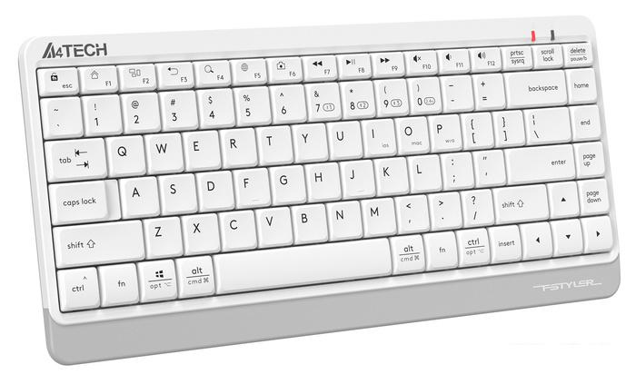 Клавиатура A4Tech Fstyler FBK11 (белый)- фото2