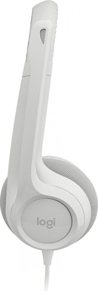 Офисная гарнитура Logitech H390 (белый)- фото3