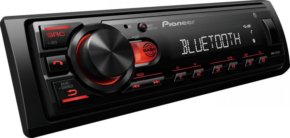 USB-магнитола Pioneer MVH-S235BT- фото2