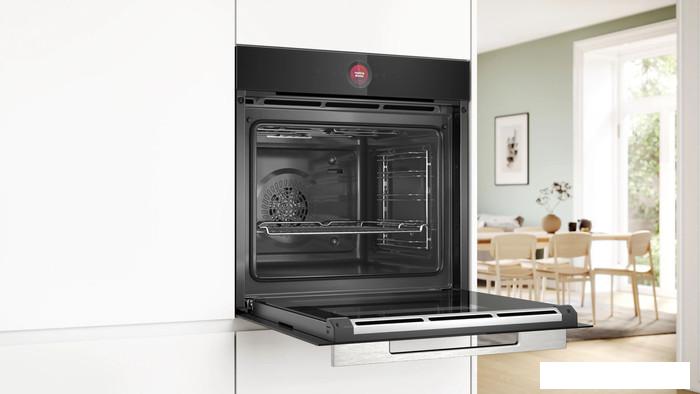 Электрический духовой шкаф Bosch Serie 8 HBG7221B1S- фото4
