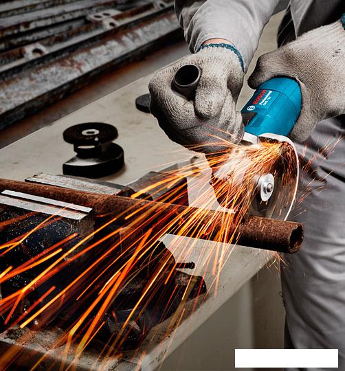 Угловая шлифмашина Bosch GWS 750-125 Professional [0601394001]- фото4