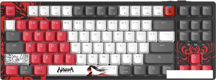 Клавиатура A4Tech Bloody WS87 Naraka (Bloody BLMS Red Plus)- фото2