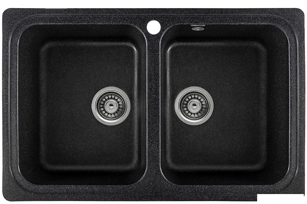 Кухонная мойка Gerhans Gerhans C02 (черный)