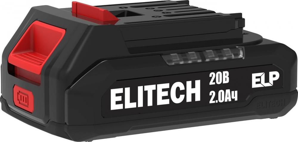 Ударная дрель-шуруповерт ELITECH ДА 20УБЛ2 E2201.047.01 (с 2-мя АКБ, кейс)- фото2