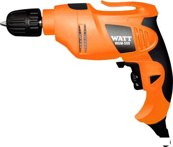 Безударная дрель WATT WSM-500