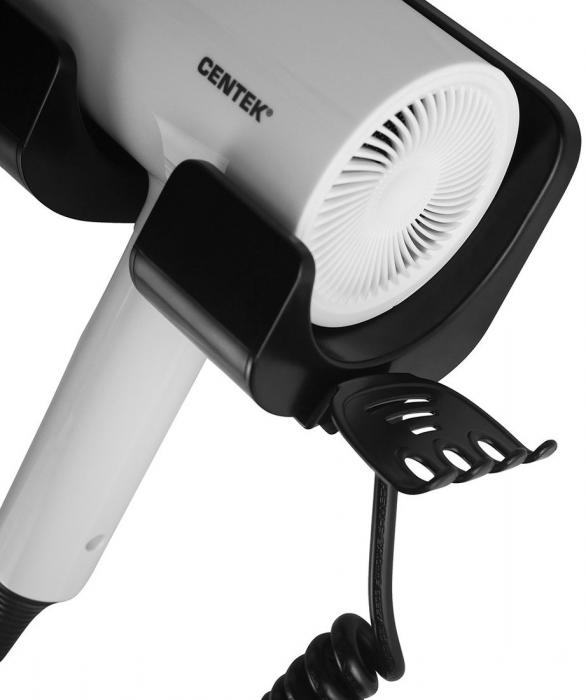 Сушилка для волос CENTEK CT-2252 (белый)- фото3