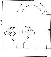 Смеситель Ledeme H84 L1084-2- фото2