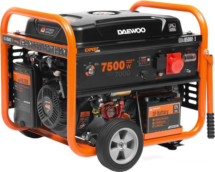 Бензиновый генератор Daewoo Power GDA 8500E-3- фото