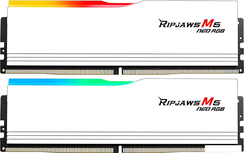 Оперативная память G.Skill Ripjaws M5 Neo RGB 2x16ГБ DDR5 6000 МГц F5-6000J2836G16GX2-RM5NRW- фото
