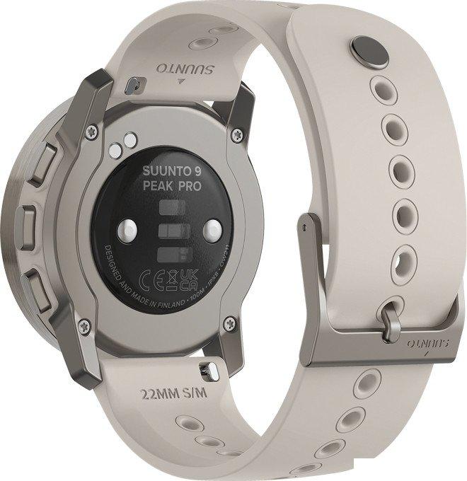 Умные часы Suunto 9 Peak Pro Titanium (песочный)- фото3
