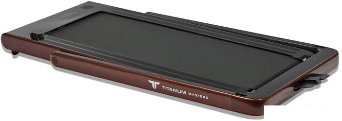 Электрическая беговая дорожка Titanium Masters Slimtech C10 (коричневый)- фото3